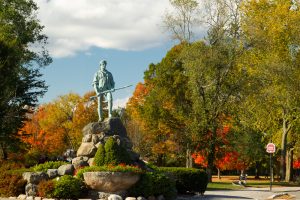 Concord, MA statue